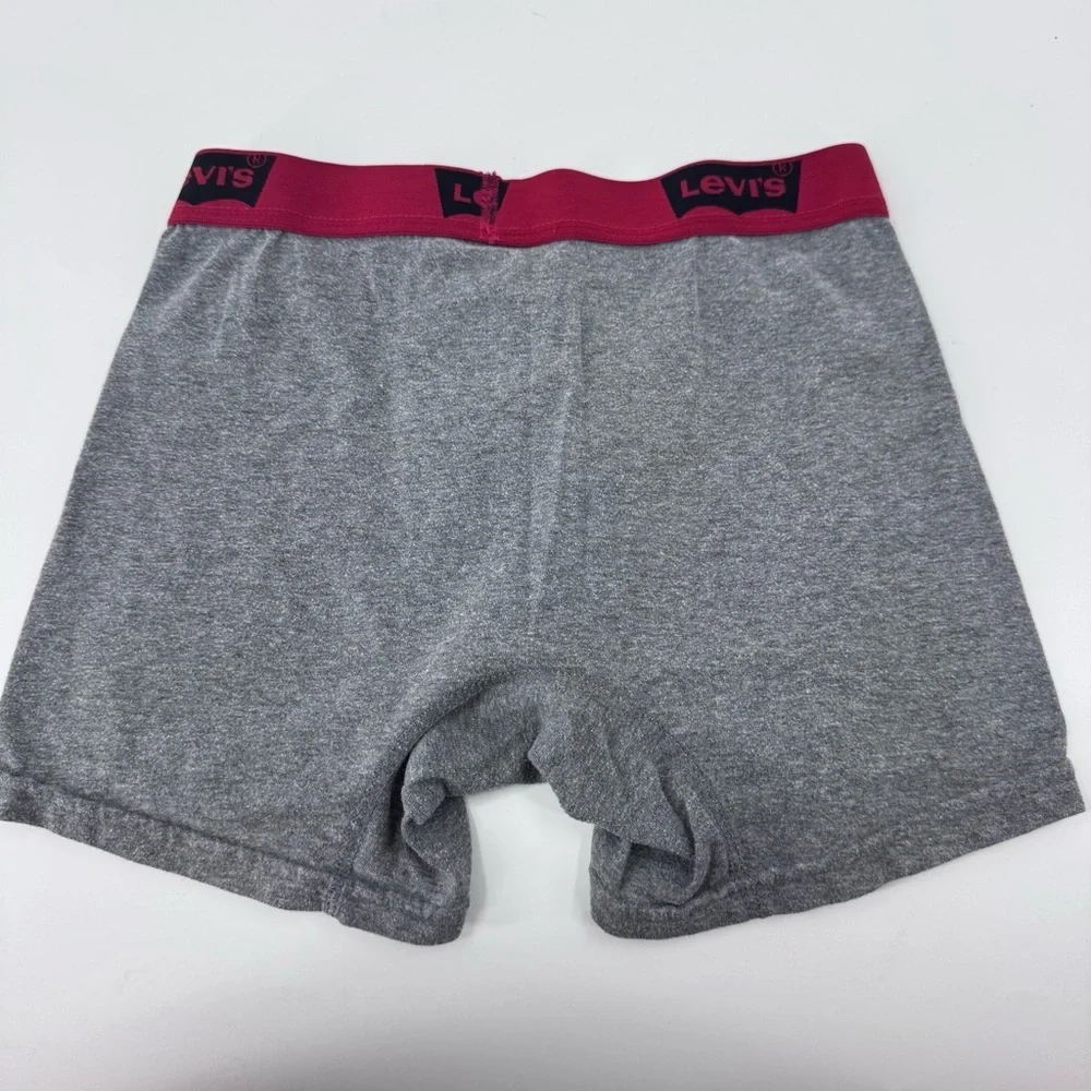 Levi's‎ Red and Gray Boxer Briefs Stretchy Comfort